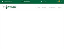 Tablet Screenshot of mtimbri.com